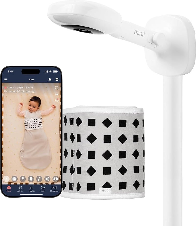 Nanit Pro Smart Baby Monitor & Wall Mount - Image 1