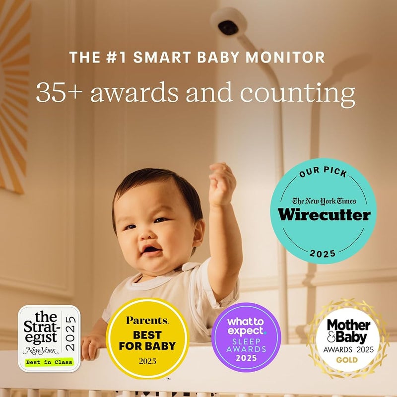Nanit Pro Smart Baby Monitor & Wall Mount - Image 5