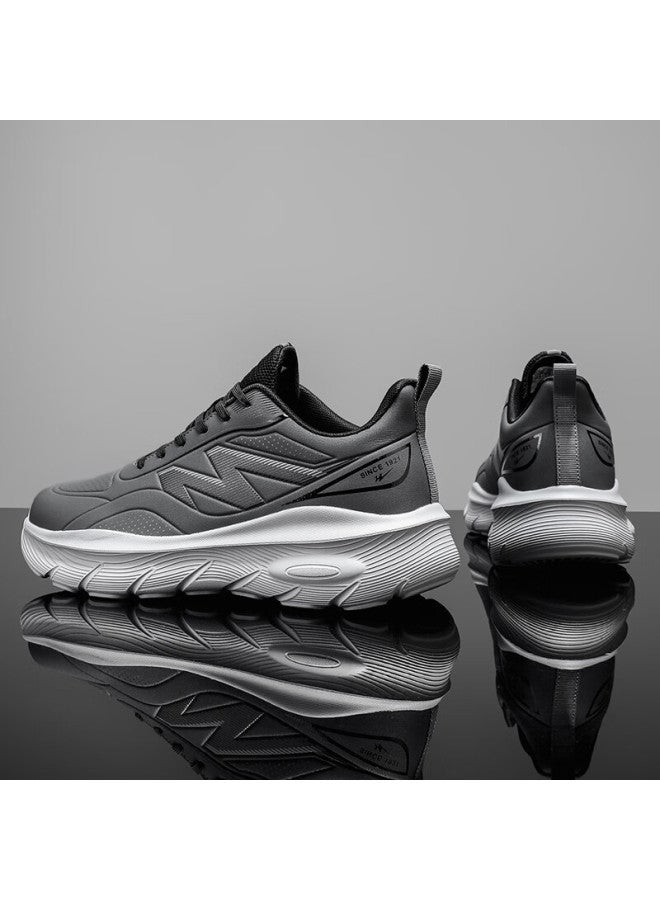 Double Star   Winter Outdoor Hiking Trail Running Shoes Men Anti-slip Waterproof Shock Absorption Size 44 Dark Gray - Image 1