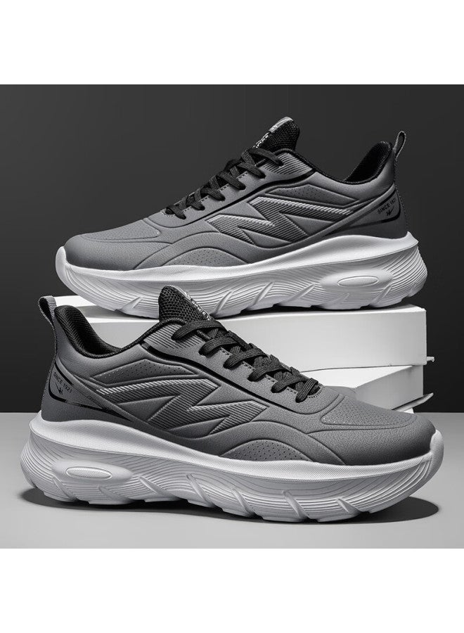 Double Star   Winter Outdoor Hiking Trail Running Shoes Men Anti-slip Waterproof Shock Absorption Size 44 Dark Gray - Image 2