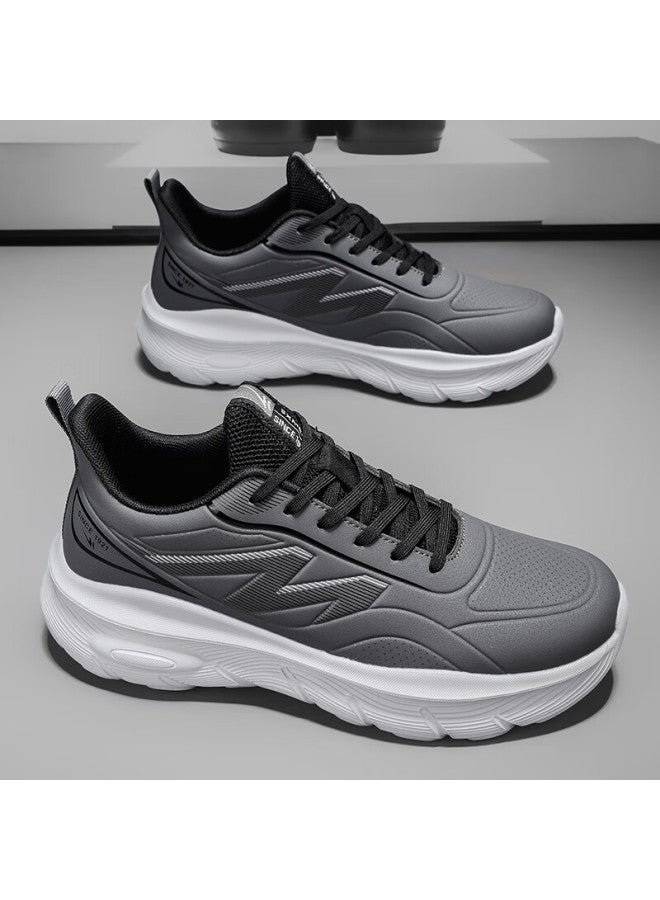 Double Star   Winter Outdoor Hiking Trail Running Shoes Men Anti-slip Waterproof Shock Absorption Size 44 Dark Gray - Image 3