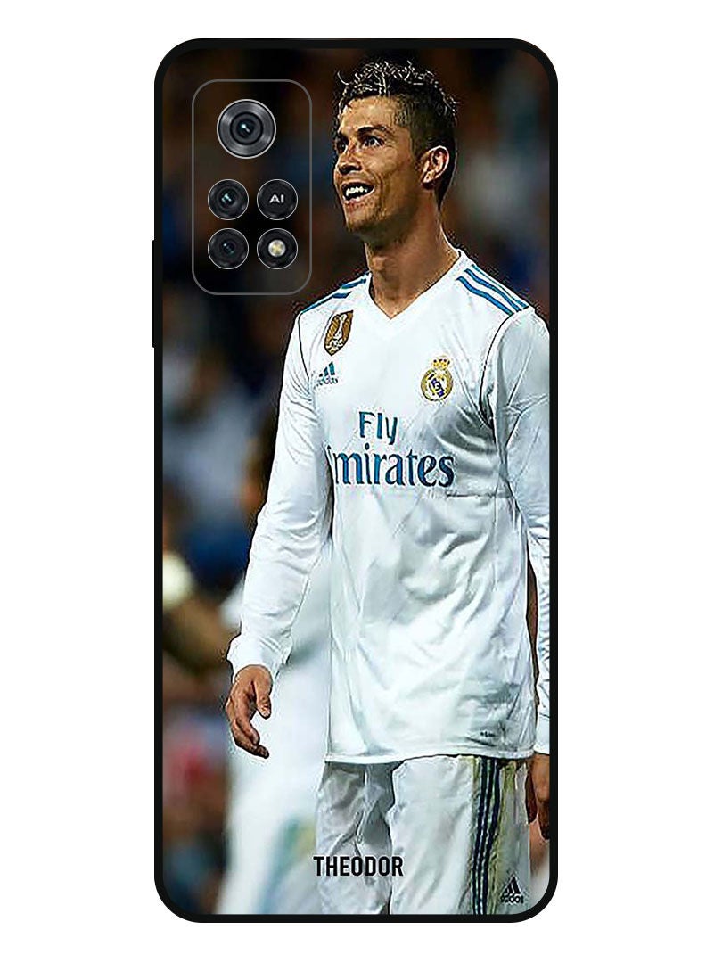 Theodor Protective Case Cover For Xiaomi Poco M4 Pro   Ronaldo Smiling - Image 1