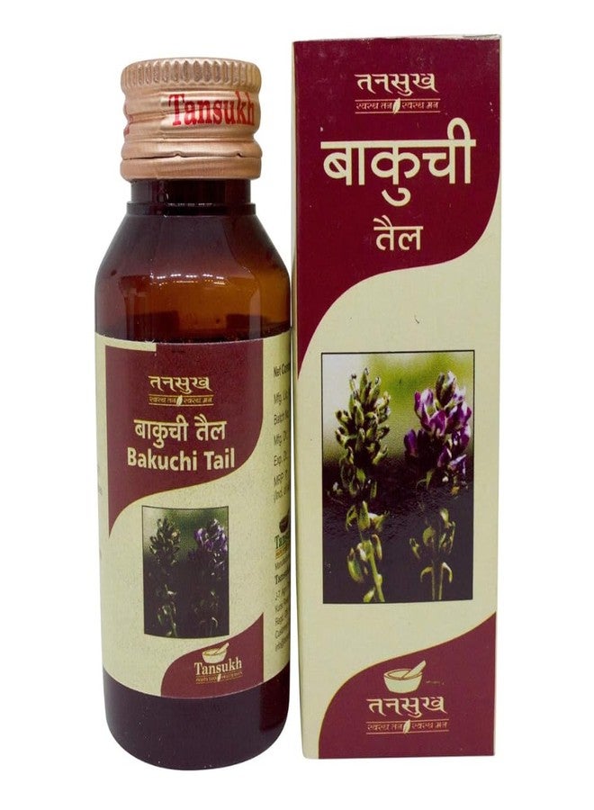 Tansukh Bakuchi Oil - 50ml | Herbal Taila for Skin Support Itching Redness Fungal Care | Useful for Scalp Health, Dandruff and Joint Massage Relief - Image 1