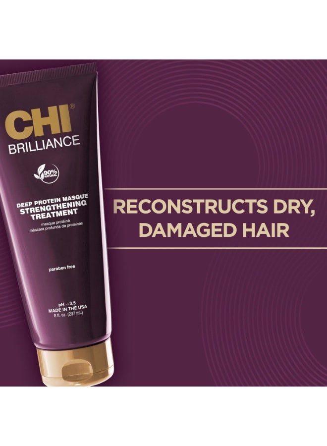 CHI Brilliance Deep Protein Masque Strengthening Treatment 237ml - Image 3