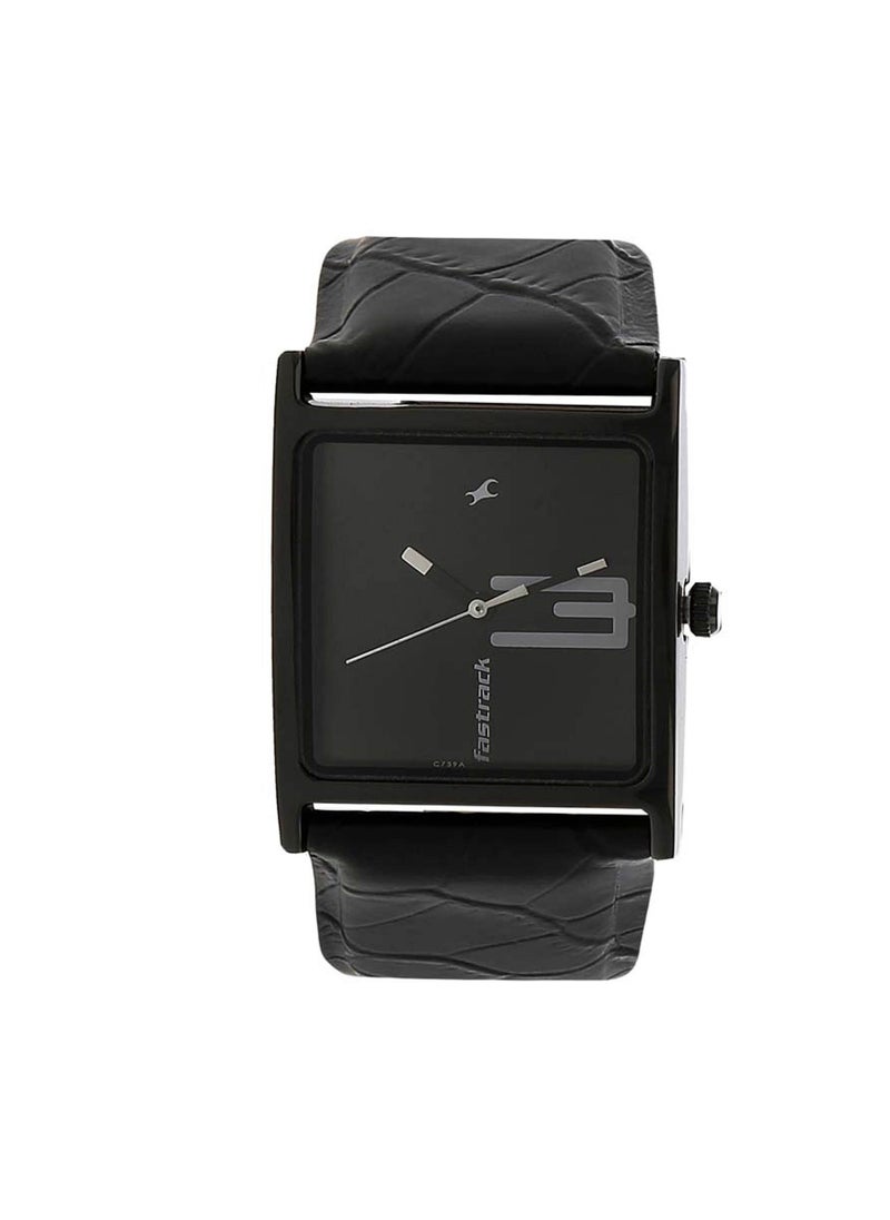 fastrack Fastrack Quartz Analog Black Dial Leather Strap Watch for Girls  - Image 1