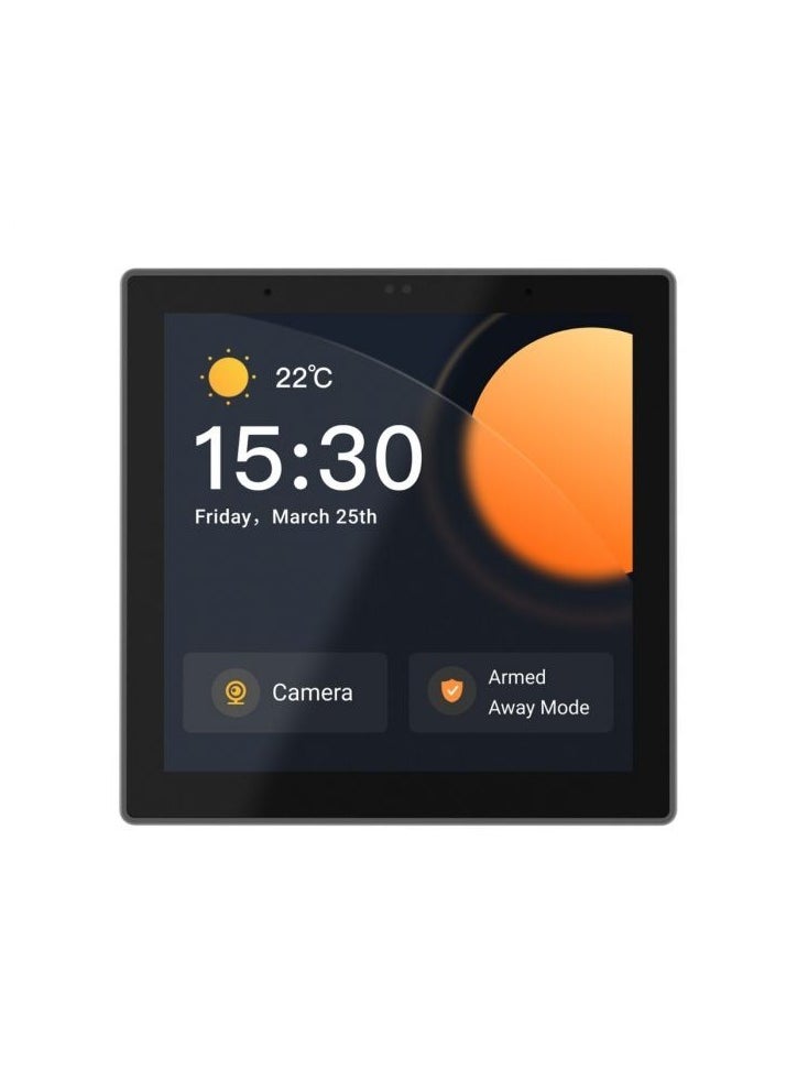 SONOFF - Sonoff NSPanel PRO Home Control Panel 3.95inch Screen Size Unlimited Number of Control Devices 480x480 Resolution Remote Talk by Camera Gray - Image 1