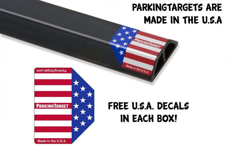 IPI ParkingTarget 16â€ 1 pcs U.S.A. Garage Heavy Duty Parking Aid Car Stop Indicator Protects Car & Walls Stopper Easy Install Peel and Stick Gadget ipi-100 1 Pack, Part - 16"L x 1.25â€H - Image 4