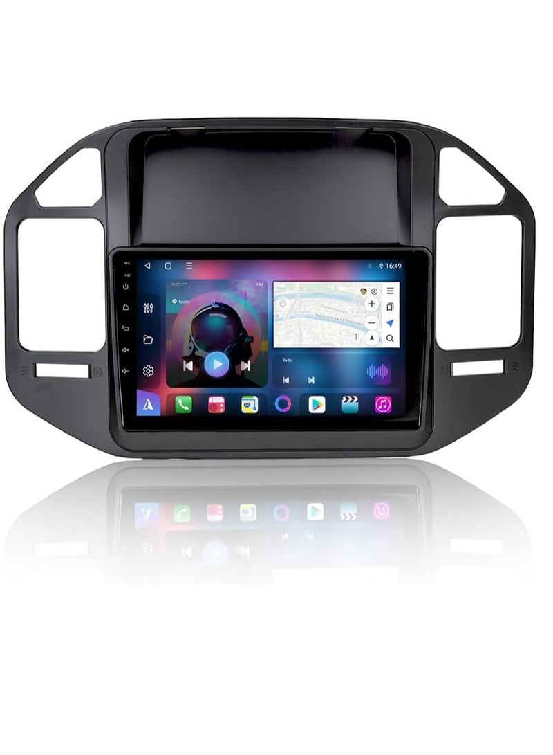 AVT Android Car Stereo for Mitsubishi Pajero 2000-2006 2GB RAM 32GB ROM 9 Inch Support Apple Carplay, MirrorLink WiFi BT, 2.5D IPS Touch Screen with AHD Camera Included  - Image 1