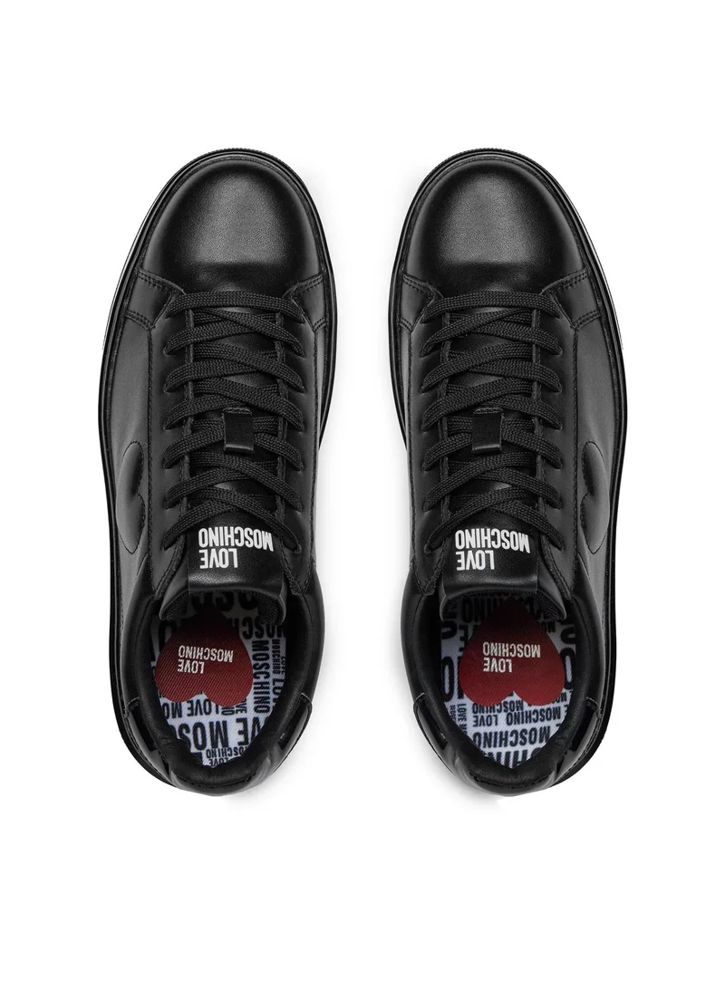 Love Moschino Lace Up Low Top Sneakers