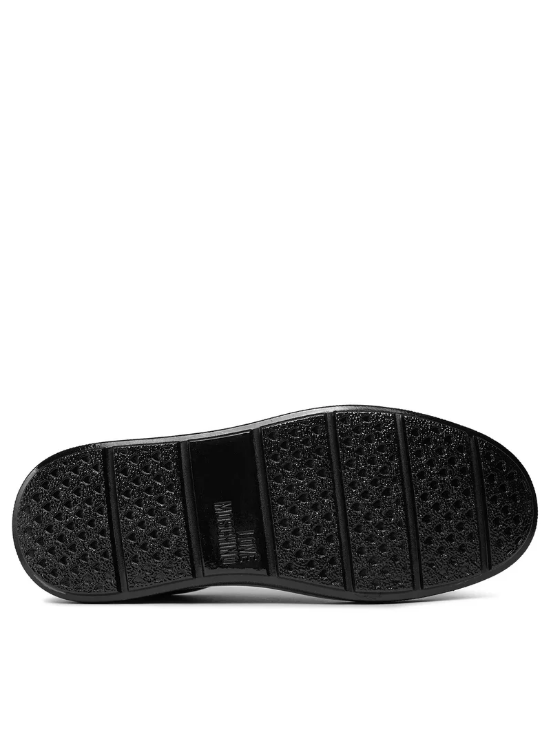 Love Moschino Lace Up Low Top Sneakers