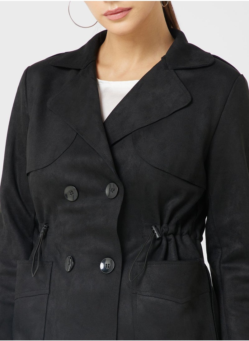 Ginger - Suede Look Jacket - Image 1