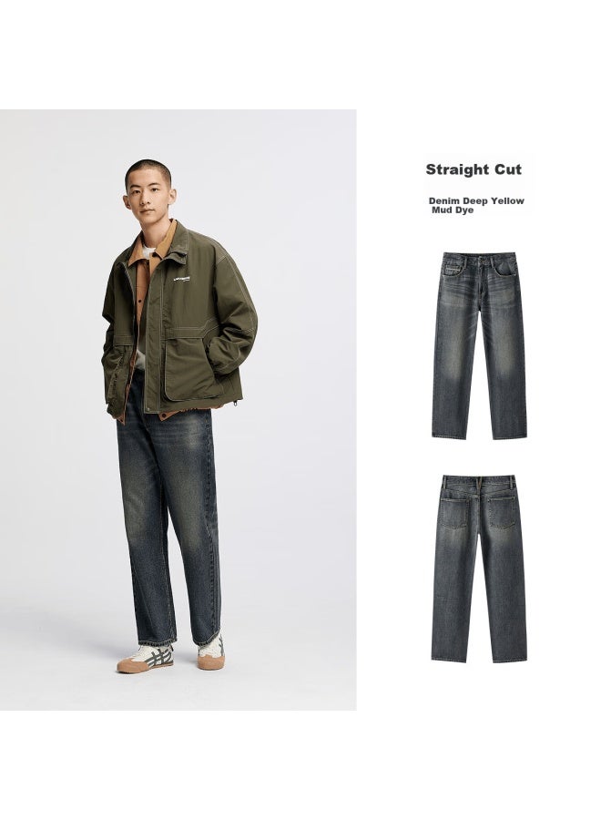 Semir Vintage Straight Leg Jeans For Men  Autumn Long Pants 103525124102a - Image 3