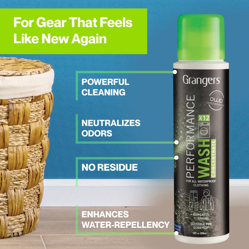 Grangers Performance Wash/Detergent for Outerwear and Performance Clothing (12 Washes), 10 oz - Image 3