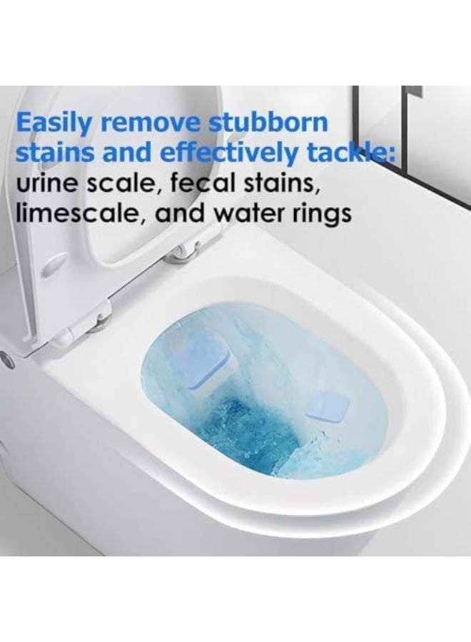 24 قطعة من منظف المرحاض، منظفات فوارة للمرحاض، أقراص فوارة لتنظيف الداخل، أقراص منظف فوارة - Image 2