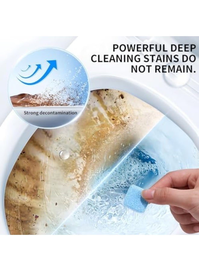 24 قطعة من منظف المرحاض، منظفات فوارة للمرحاض، أقراص فوارة لتنظيف الداخل، أقراص منظف فوارة - Image 4
