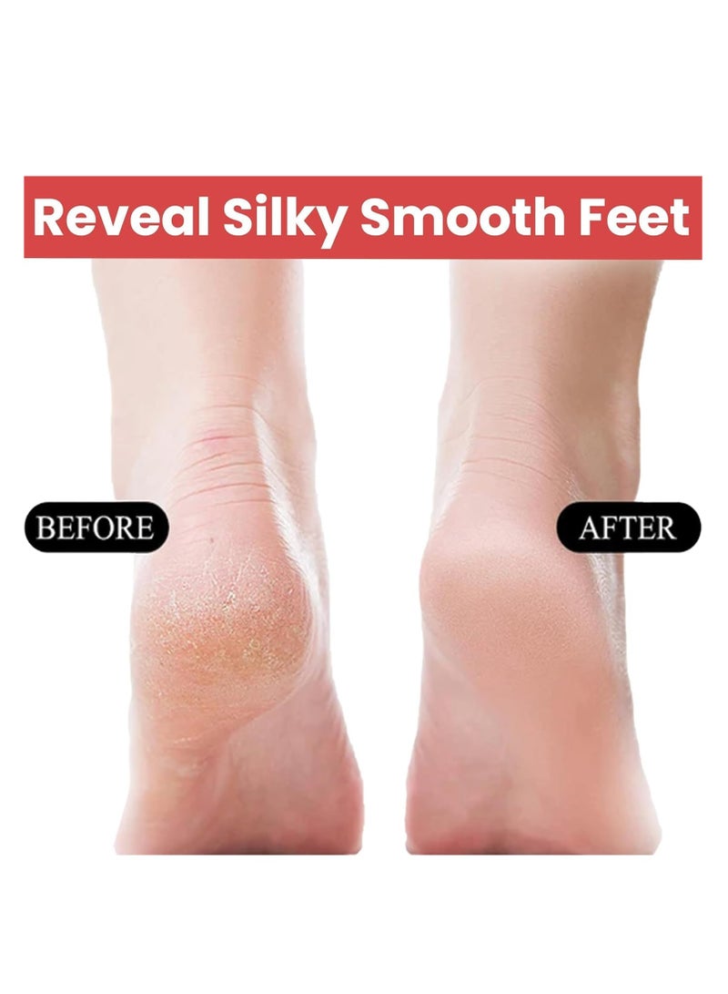 Double Sided Foot File Dead Skin Remover Foot Scraper Pedicure Tool Wooden Handle - Image 2