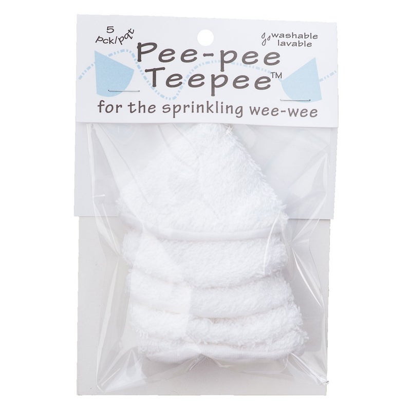Beba Bean Pee-Pee Teepee Cellophane Bag - White - Image 2