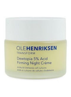 Ole Henriksen Olehenriksen Dewtopia 5% Aha Firming Night Crème 1.7 Oz / 50 Ml 