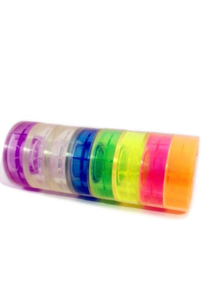 Flamingo Taiwan On Colored Core Economy Crystal Clear Tape (3/4in) - Image 1