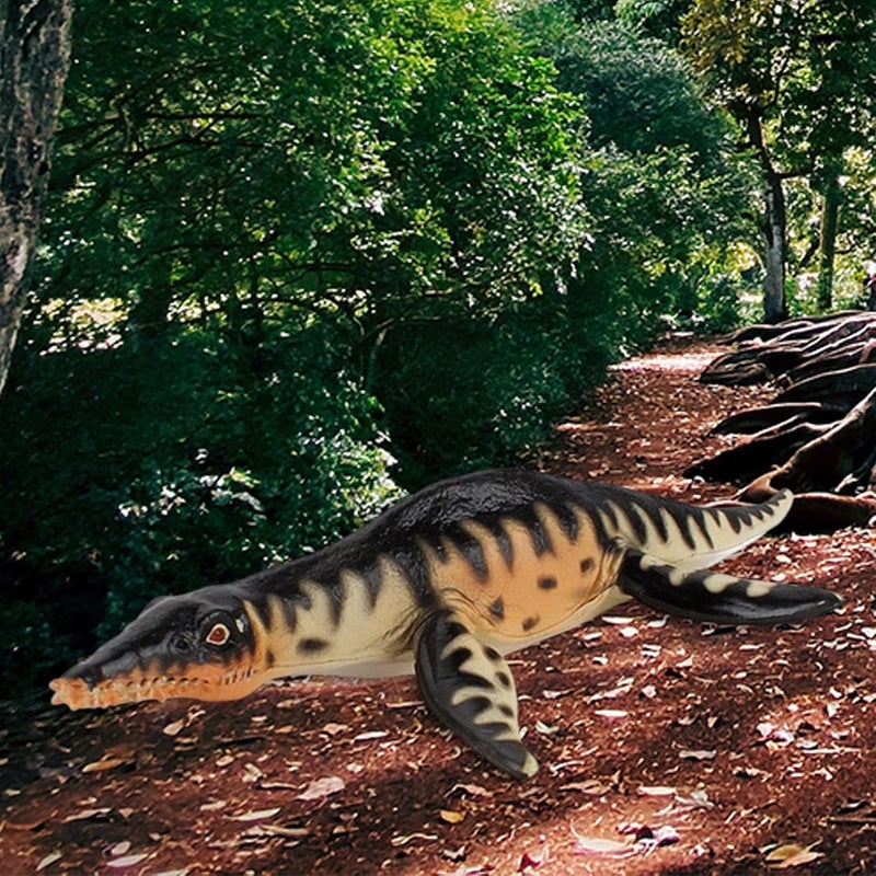 klarako Lifelike Swimming Ocean Dinosaur Toy Early Educational Plastic Deep Sea Monster Figurine Collection Birthday Gift Party Favor Home Decor  Liopleurodon - Image 2