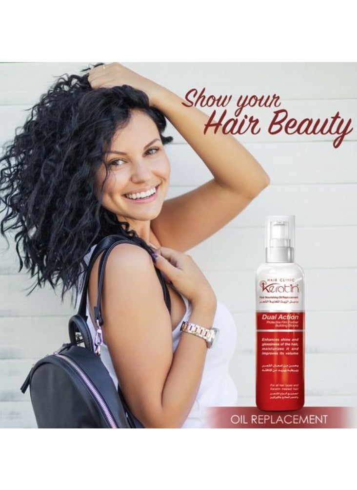 Eva Eva Hair Clinic E-keratin Oil Replacement 190 Ml  - Image 2