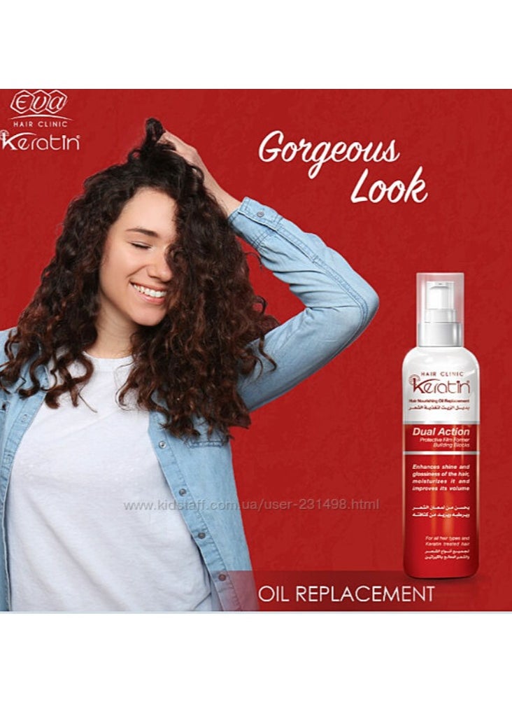 Eva Eva Hair Clinic E-keratin Oil Replacement 190 Ml  - Image 3