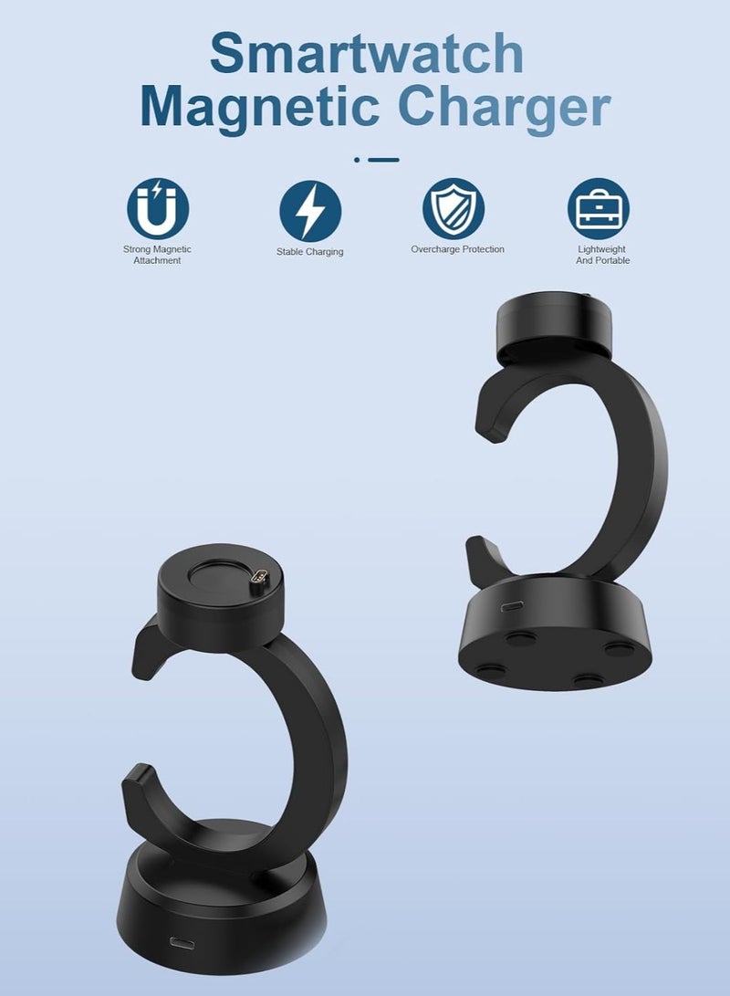 Garmin Fenix 8 Pro Charging Dock, Stable Magnetic USB-C Charging Base, Compatible with Garmin Fenix 8 Pro, C Shape-Charger - Image 3