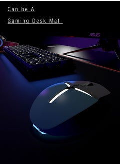 Y&D Desk Pad Mat Mouse Keyboard Gaming Office Laptop Writing for Home Decor Retail Non-Slip Rubber Base 30x80 cm Type E  - Image 4