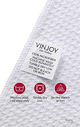 Vinjoy Microfiber Dog Puns Dish Towels Set of 4 - Fun, Functional Kitchen Towels with Sayings - Image 3