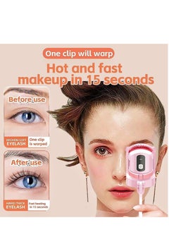 SYOSI Heated Eyelash Curlers with 3 Heat Modes LCD Display Ultimate Styling  - Image 2