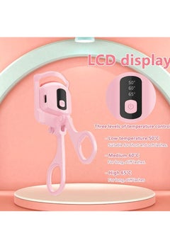 SYOSI Heated Eyelash Curlers with 3 Heat Modes LCD Display Ultimate Styling  - Image 3