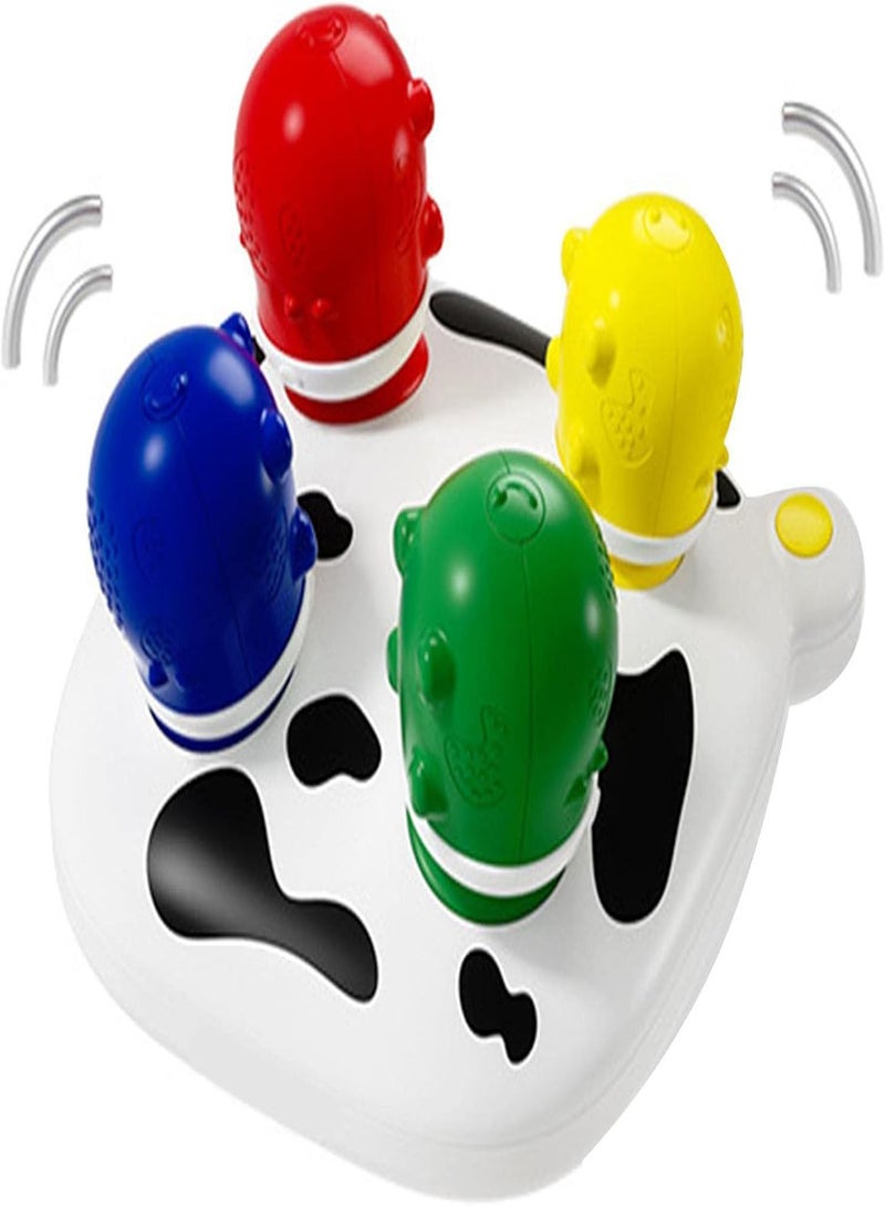 GGOOT Montessori Cow Toys - Cow Montessori Toys For 12+ Months | Fine Motor Skills Developmental Gift Toy Color Shape Sorting Game For Toddler - Image 1