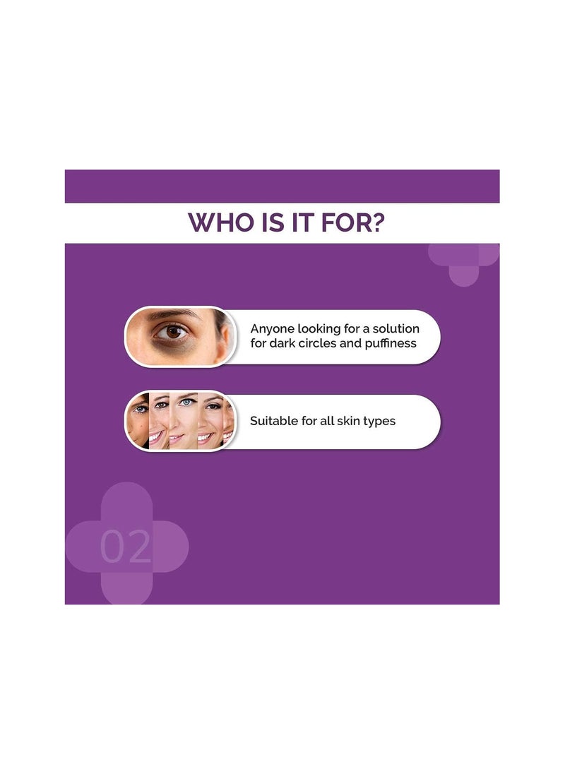 5% Caffeine Under Eye Serum for Dark Circles & Puffiness