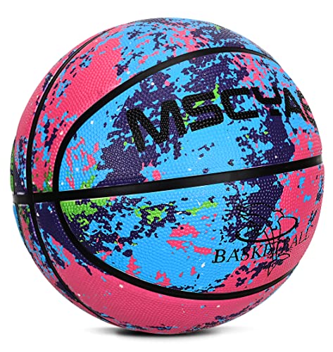 MSCYAE Youth Basketball Size 5(27.5"),Kids Basketball for Indoor Outdoor Pool Play Games or Practice Basic Skills (Best Gift for Children) - Image 2