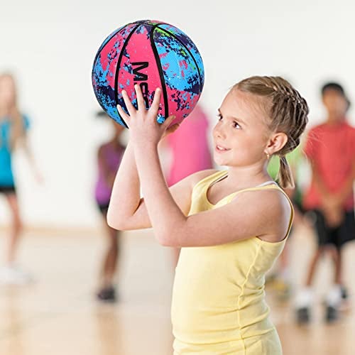 MSCYAE Youth Basketball Size 5(27.5"),Kids Basketball for Indoor Outdoor Pool Play Games or Practice Basic Skills (Best Gift for Children) - Image 4