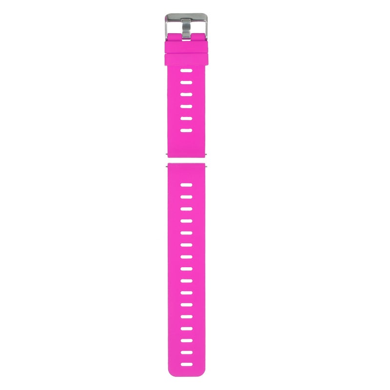 22mm Silicone Watch Strap - Durable Wear & High Temperature Resistant Breathable Adjustable Soft Watch Band with Buckle Clasp for Smart or Traditional Watches - Image 3