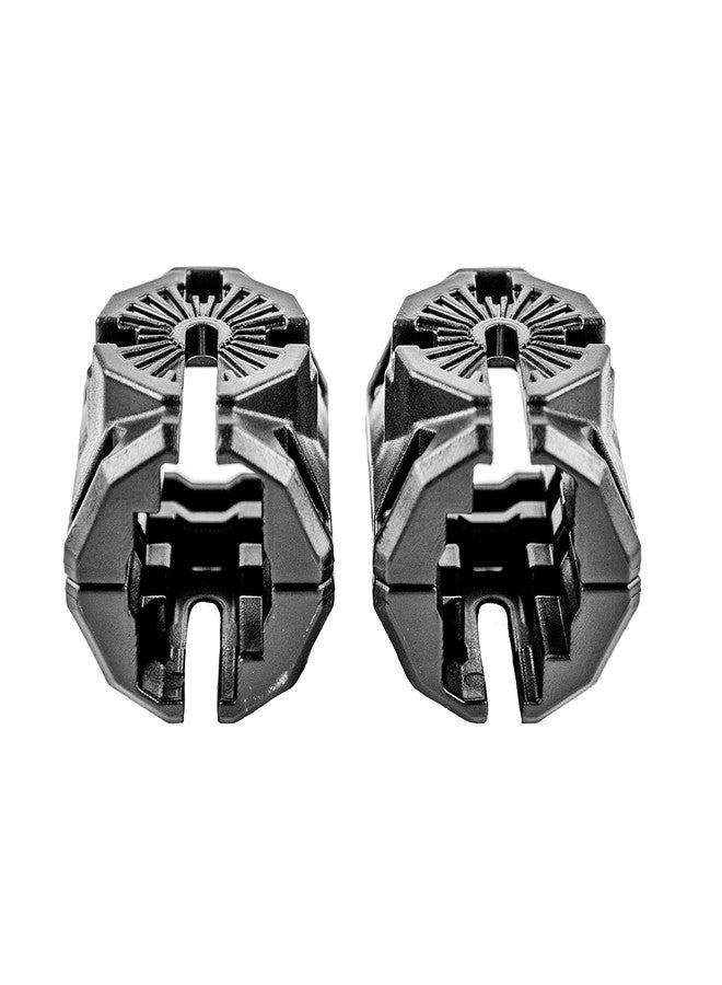 YakAttack MightyMount Duo Rail Adapter, Black - Two Pack, Compatible with Hobie H-Rail (MMBC-1004) | Kayak Fishing Accessories - Image 2