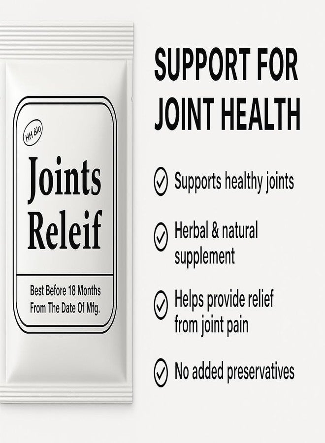 Quickbits Joint Relief Powder by Hari Herbal Biotech (100g) Ayurvedic Herbal Blend for Arthritis, Knee & Back Pain Supports Cartilage, Bone Health, Joint Flexibility & Lubrication (Pack Of 28) - Image 2