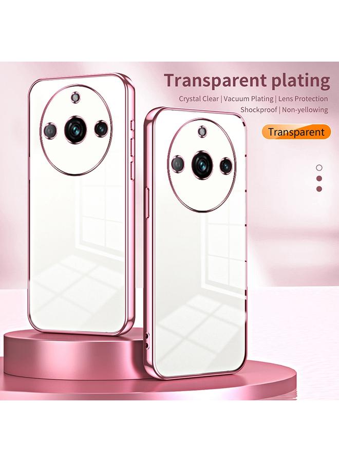 اس-توب جراب لهاتف Realme 11 Pro / 11 Pro+ جراب هاتف شفاف مطلي بفتحة دقيقة - Image 2