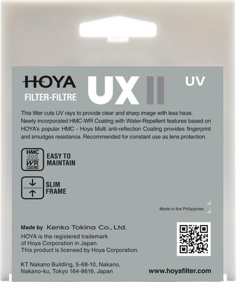 62MM Ux II UV Filter
