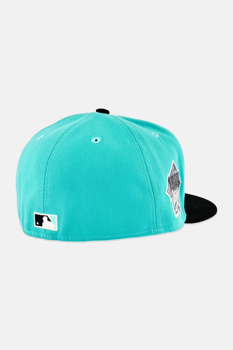 New Era x MLB Men New York Yankees Fitted Cap, Mint Green - Image 2