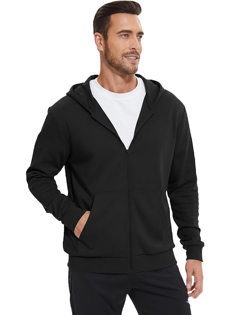 Long Sleeve Casual Solid Basic Hoodie Sweatshirt - Image 1