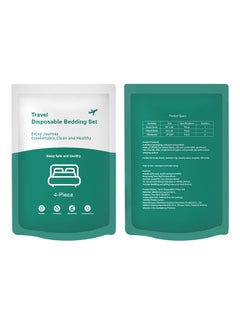 Generic Travel Queen Disposable Sheets, Travel Set Disposable Bedding, Travel, Spa & Hotel Disposable Portable Travel Sheets  - Image 1