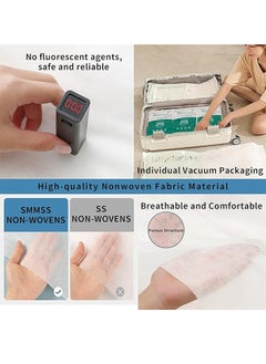 Generic Travel Queen Disposable Sheets, Travel Set Disposable Bedding, Travel, Spa & Hotel Disposable Portable Travel Sheets  - Image 5