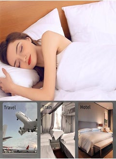 Generic Travel Queen Disposable Sheets, Travel Set Disposable Bedding, Travel, Spa & Hotel Disposable Portable Travel Sheets  - Image 4