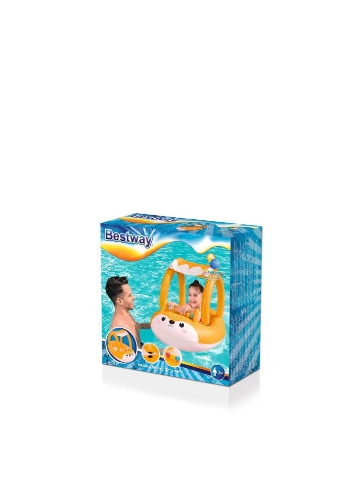 بست واي بركة سباحة قابلة للنفخ على شكل ثعلب - Image 1