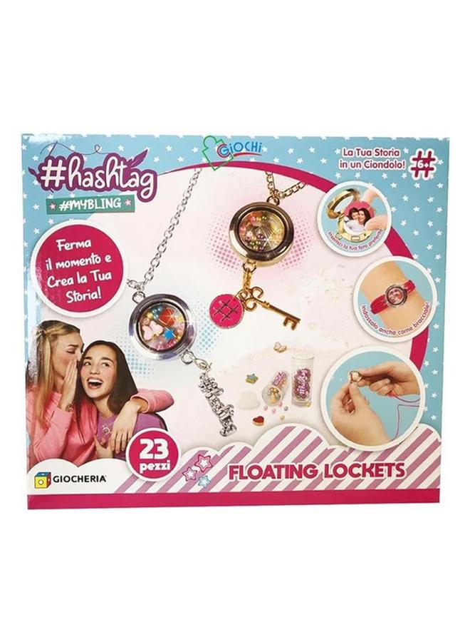 Hashtag Mybling Floating Giocheria Locket Set Multicolor HTMB2105
