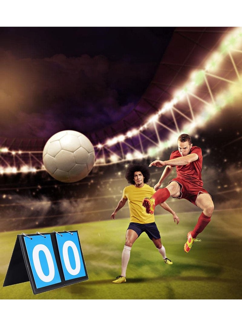 Excefore Scoreboard, Football Game, 2 Digit Scoreboard, Flip Number Scoreboard Sports Scoreboard Score Counter For Table Tennis Basketball - Image 2