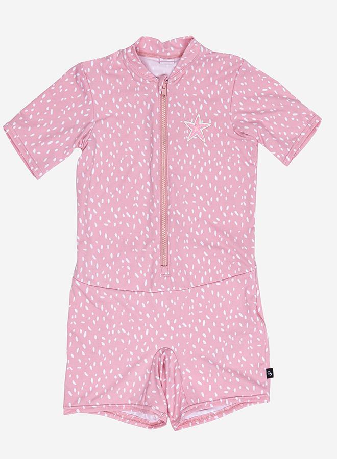 DECATHLON Baby swimming short sleeve and short leg suit - Image 2