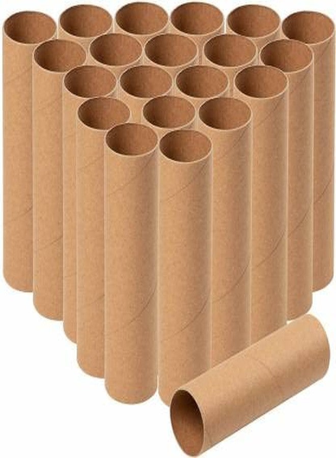 YNK Cardboard Tubes - Paper Tubes|Supplies for Classroom Projects Art DIY Craft Paper Brown 3x3x18 inches | Pieces - (12) - Image 1